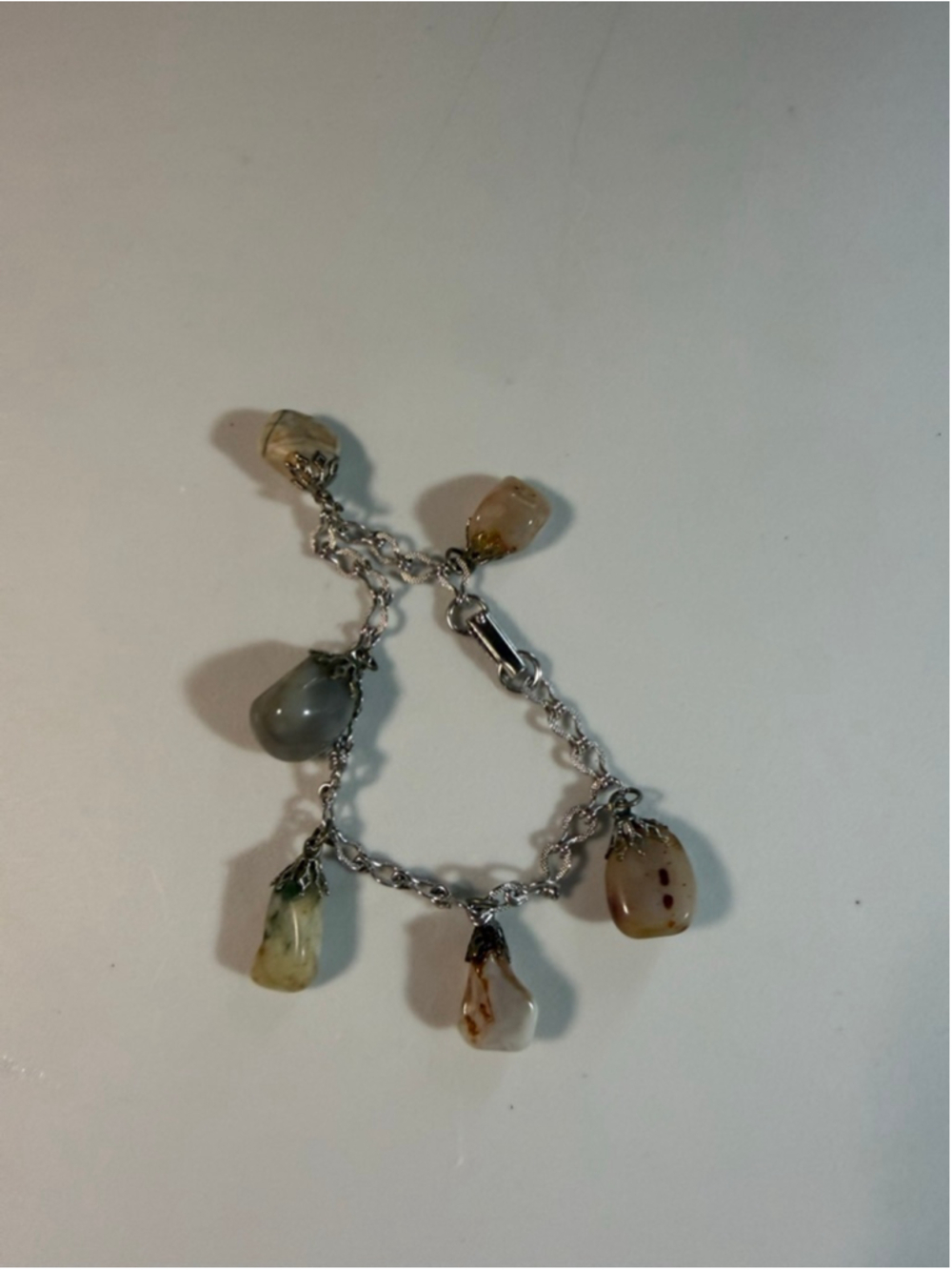 Pre-Loved Curated Bracelet Stack with Natural Stones and Inspirational Elements - Picture 3 of 7